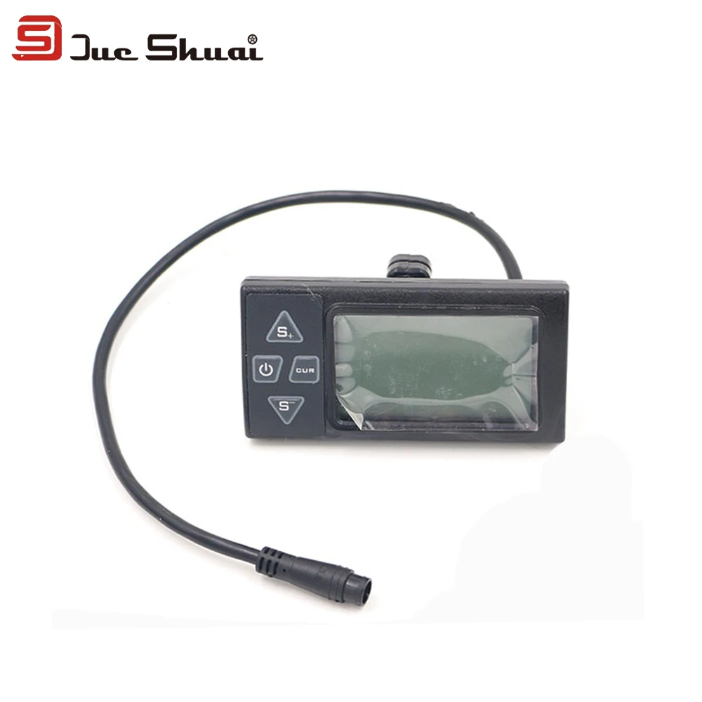 

JS LCD Display for Electric Bicycle Waterproof Original Connector Manual Control Panel Mount on the Bike Handlebar 36V Cycling