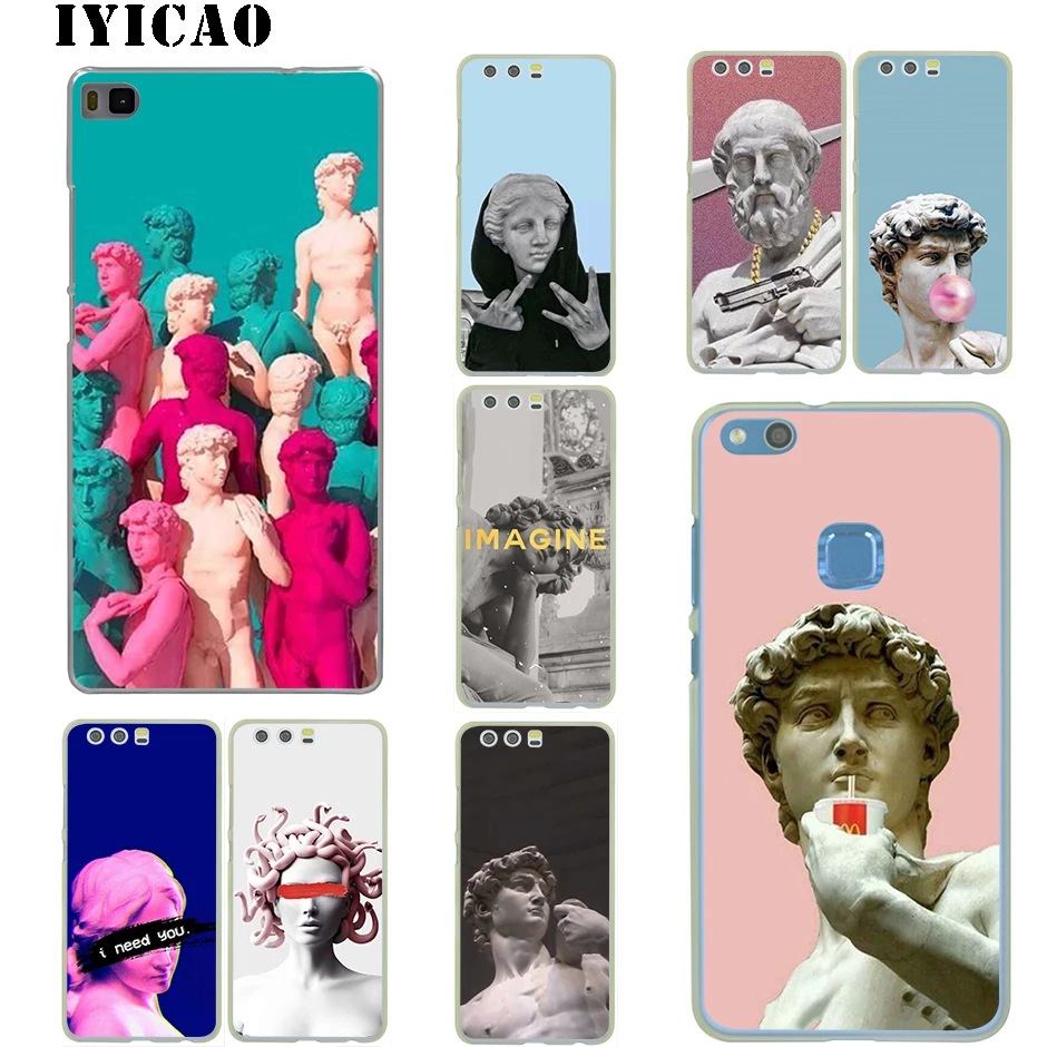 Альтернативный жесткий чехол для Huawei P30 P20 P9 P10 Plus P8 Lite Pro P Smart Z 2019 Nova 2i 3i 4