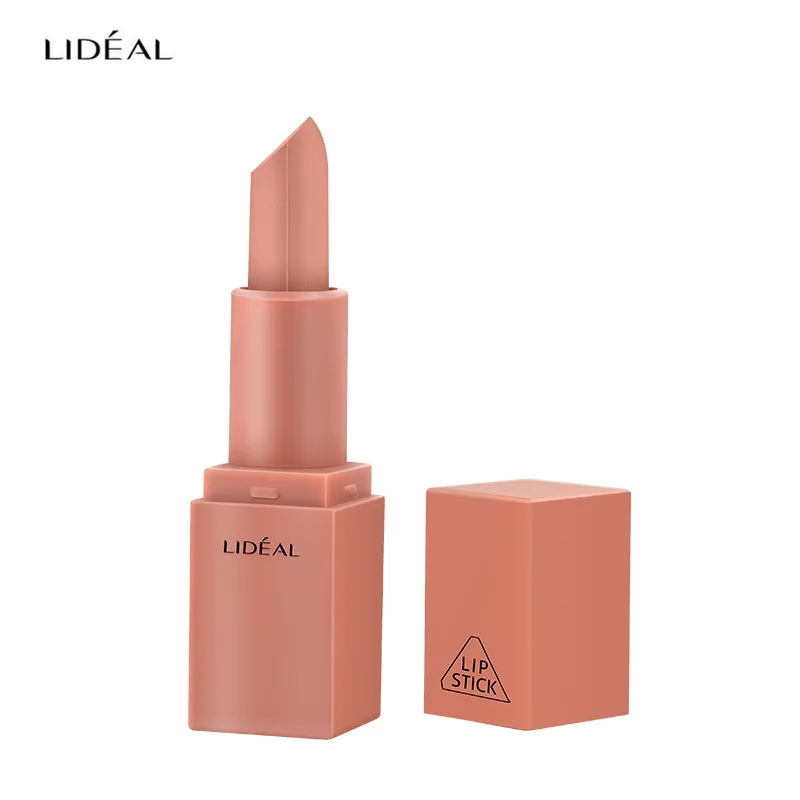 LIDEAL 5pcs/set Mini Long Lasting Lipstick Cocoa Color Lips New Sale 1(SET)5 Colors None-stick Cup Portable Cosmetics |