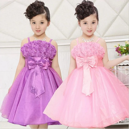 

Wholesale Fashion Hotsell Baby Girls Tutu Dress Princess Wedding Dresses Children Party Clothes