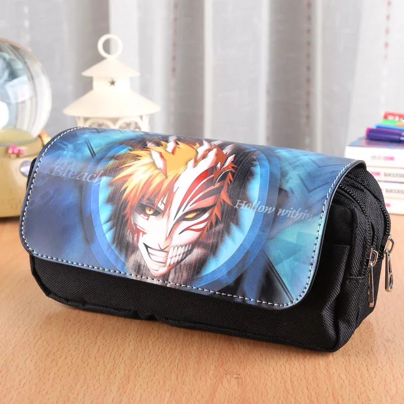 Аниме отбеливатель аксессуары для путешествий сумка Kurosaki ichigo женская косметичка