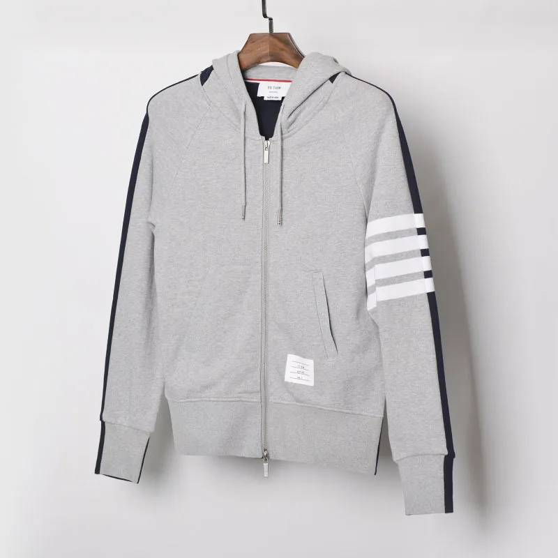 2019 ТБ THOM мужская повседневная куртка с капюшоном толстовки контрастных цветов