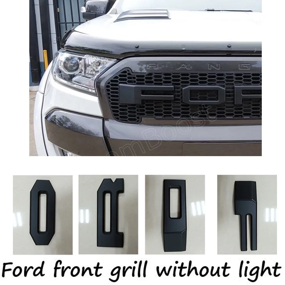 Горячая Распродажа 2016 2017 для Ford Ranger T7 гриль ABS передний окружает обрезку подходит
