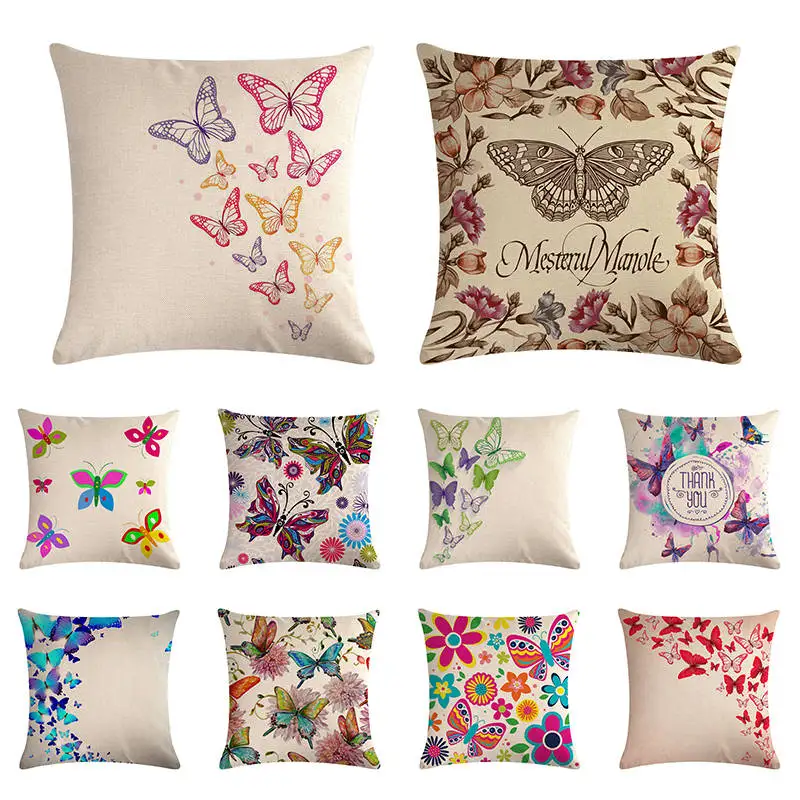 Красочный чехол для телефона тканый льняной дивана кресла автомобиля дома