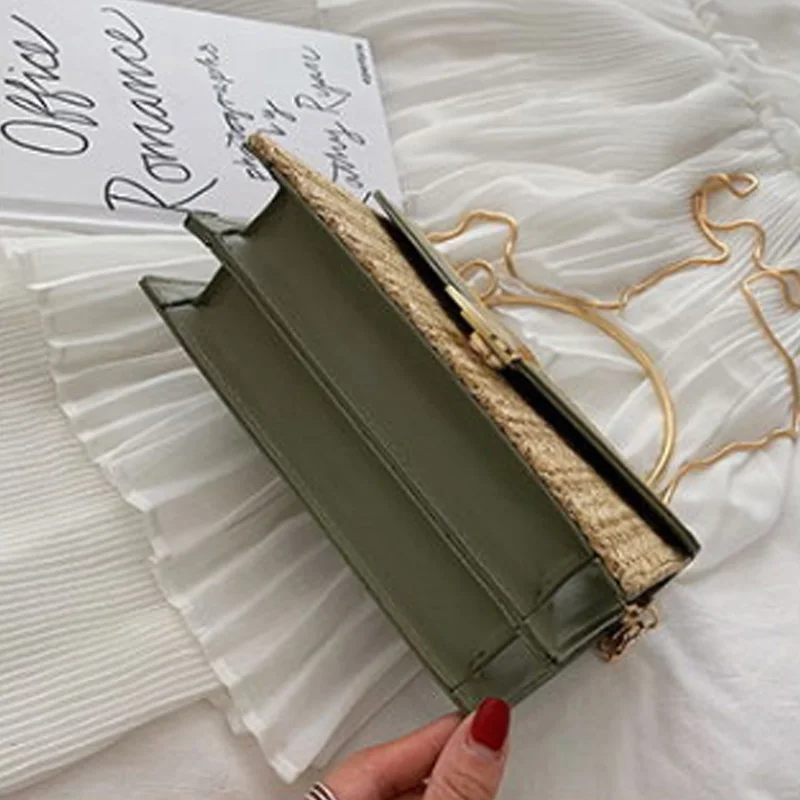 2019 summer New PU women bag fashion mini shoulder diagonal package metal chain small square female designer tote bags | Багаж и сумки