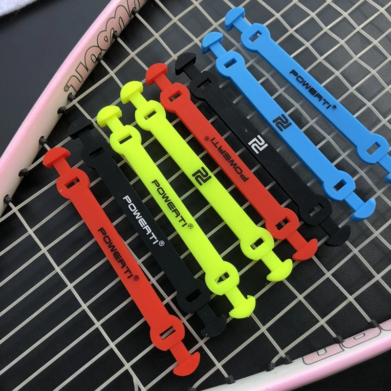 4 шт. амортизатор для тенниса с силиконовой пряжкой уменьшения вибрации