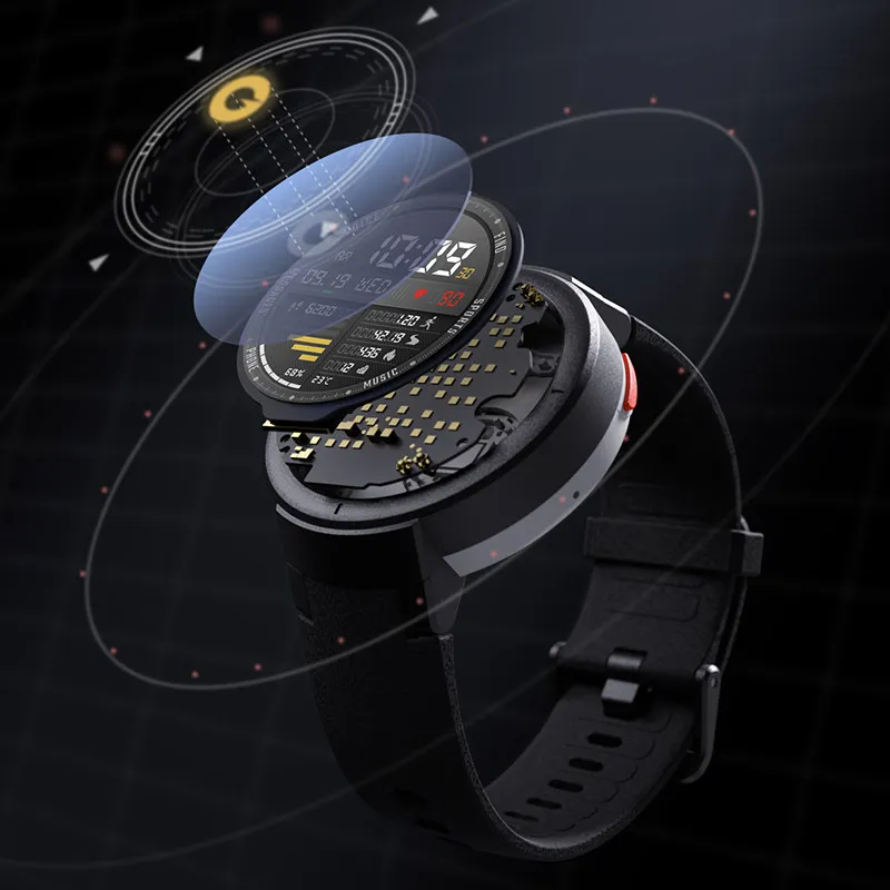 В наличии английская версия Huami Amazfit Verge умные спортивные часы 1 3 дюймов AMOLED экран