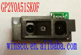 5 шт./лот GP2Y0A51SK0F 100% NEW SHARP 0A51SK 2 ~ 15 см инфракрасный датчик расстояния Бесплатная