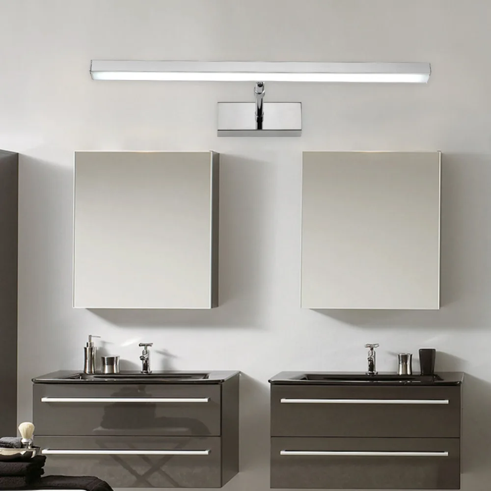 Светодиодный зеркальный светильник 6 Вт 8 настенный нержавеющая сталь + акрил