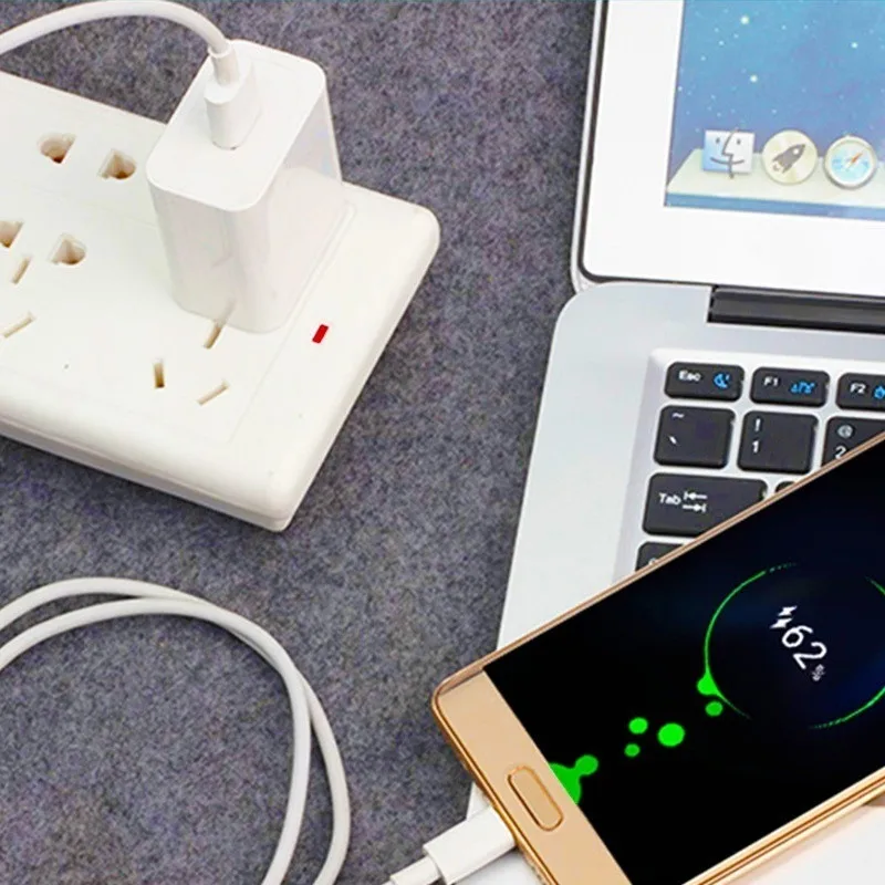 Кабель USB Type C для синхронизации данных и быстрой зарядки 1 м 2 3 кабель Samsung Huawei P20 Mate