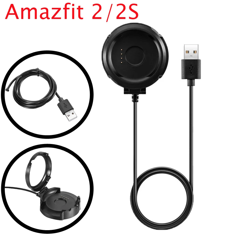 USB зарядное устройство для Huami Amazfit Stratos SmartWatch 2/2S A1609 Колыбель безопасная
