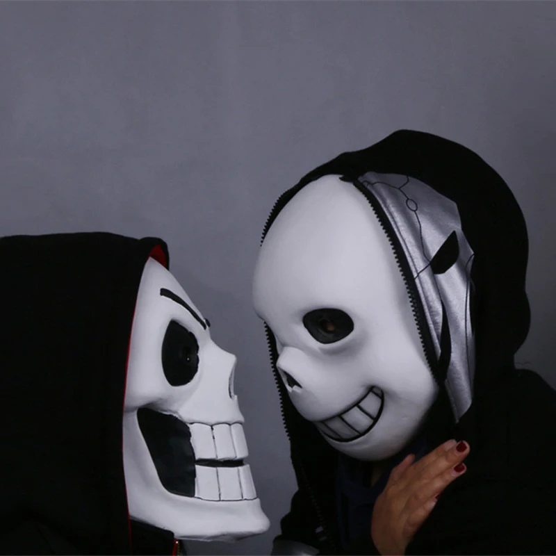 Игра Undertale маска Sans косплей дети Adlut светящиеся маски папируса Хэллоуин Необычные мяч без латекса шлем костюм реквизит