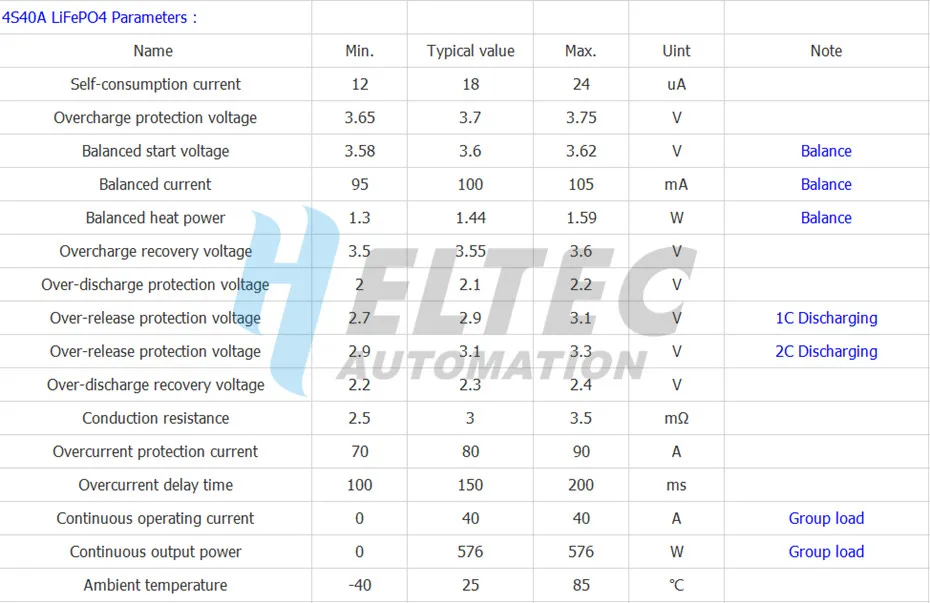 4S 40A 12,8 V 14,4 V 18650 LiFePO4 BMS/литиевая железная плата защиты батареи с выравниванием старта сверла стандарт/баланс