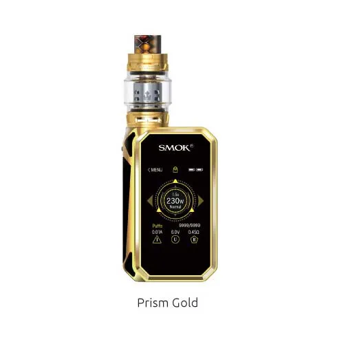 SMOK G-PRIV, 2 комплекта, роскошное издание, 230 Вт, G PRIV, 2 коробки, мод TFV12 Prince Tank, 8 мл, атомайзер Smok Vape VS SMOK MAG Kit X Priv - Цвет: Prism Gold