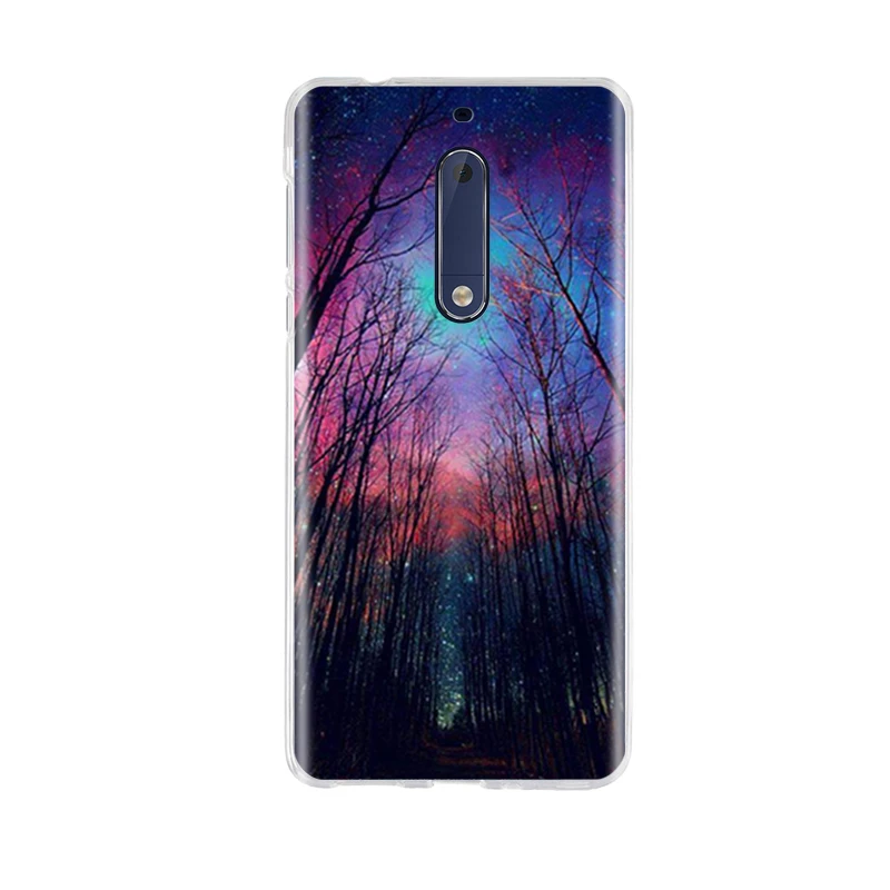 Для Nokia 5 3 6 8 чехол 3D узор для Nokia5 Nokia3 Nokia6 Nokia8 задняя крышка мягкий TPU силикон
