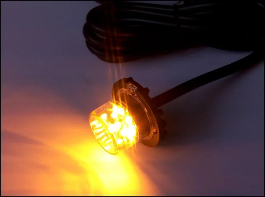 Верхняя Звезда 12/24 В постоянного тока 8 Вт светодиодная внешняя сигнальная лампа