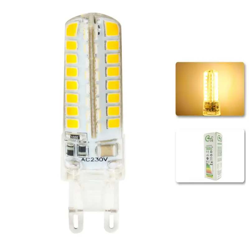 1 шт. светодиодная мини лампа G9 220 В 5 Вт 9 32 64 smd 2835|halogen lamp|led g9 220vled |