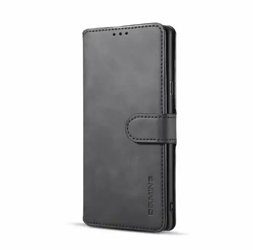 Black Чехол для samsung Galaxy NOTE9, кожаный Винтажный чехол для телефона, Funda, samsung Note8, чехол-книжка, Магнитный кошелек, чехол, coque, note 9, кожаный - Цвет: Black