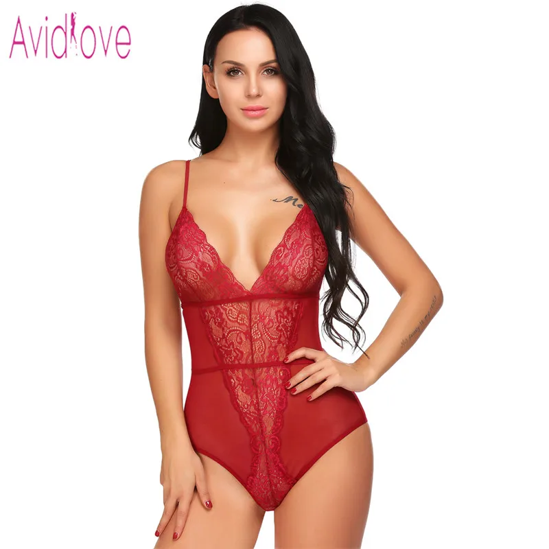 Нижнее белье Avidlove, сексуальное, эротическое, горячая Распродажа, боди для прорезывания зубов, женское, цветочное, кружевное, плюшевое, Сетчатое, боди, Эротика, сексуальное нижнее белье, товары
