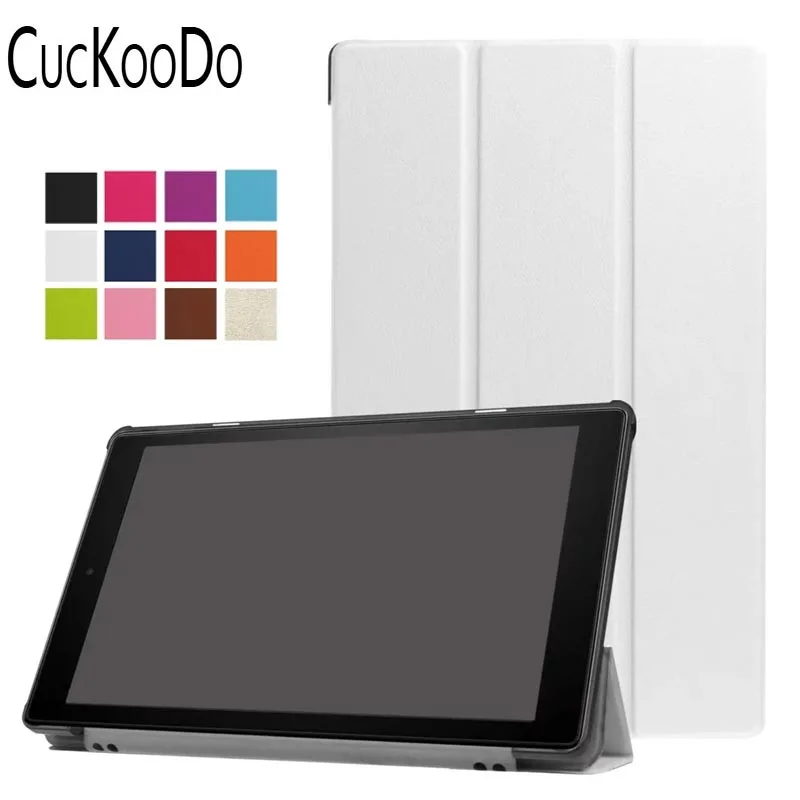 CucKooDo 50 шт./лот для Fire HD 10 2017 ультра тонкий смарт чехол с подставкой автоматическим