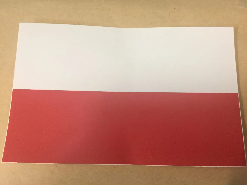 Бесплатная доставка 6 шт. Съемная виниловая ПВХ наклейка польский Национальный