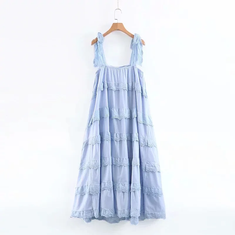 Женское вечернее платье на бретелях-спагетти без рукавов с открытой спиной