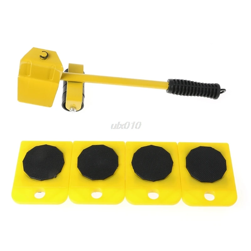 

5Pcs Furniture Transport Roller Set Removal Lifting Moving Tool Heavy Move House Tool G09 Whosale&DropShip