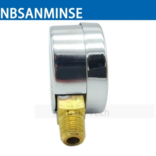 NBSANMINSE 1,5 дюйма 40 мм металлический манометр G NPT 1/8 пневматический измерительный прибор манометр