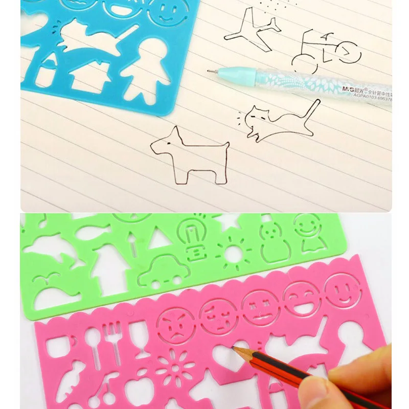 4 шт. доска для рисования Детские Поделки Мультяшные пластиковые игрушки детей