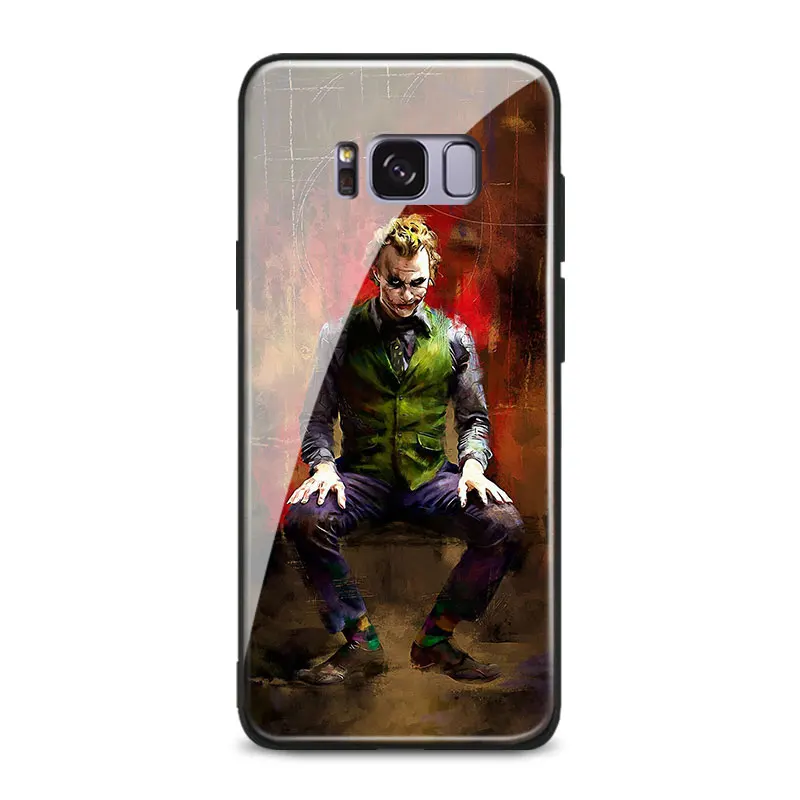 AE 1639 Мягкий силиконовый чехол для телефона Joker из гладкого стекла для samsung Galaxy S7 Edge S8 S9 S10e S10Plus Note 10 8 9 10 PLUS - Цвет: AE 1639
