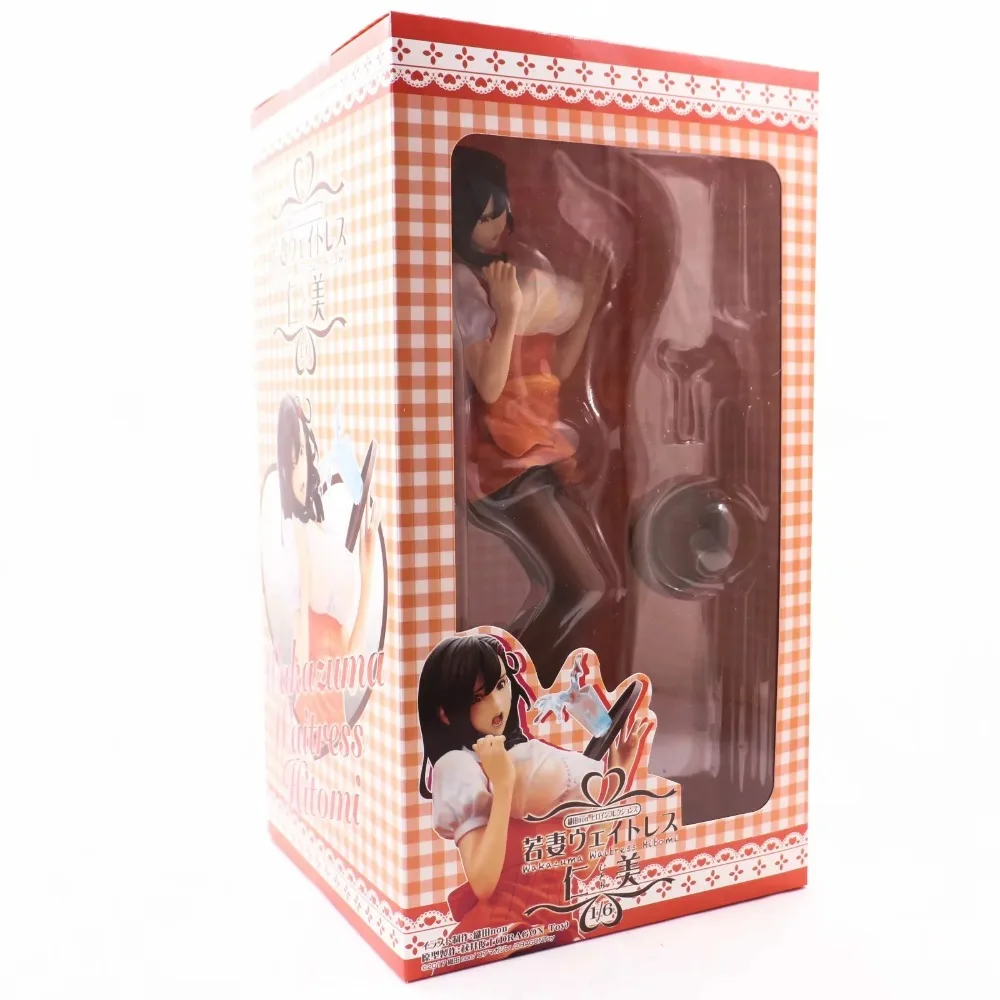 Аниме WAKAZUMA официантка Хайтопы 1/6 весы PRE PAINTED рисунок сексуальная взрослая ПВХ