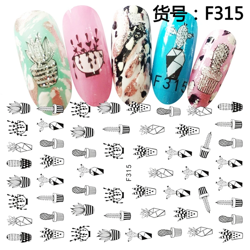 5 листов декоративные акриловые наклейки для дизайна ногтей|nail art decorations stickers|nails