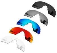smartvlt 5 pieces polarized sunglasses replacement lenses for oakley si m frame 2 0 5 colors
