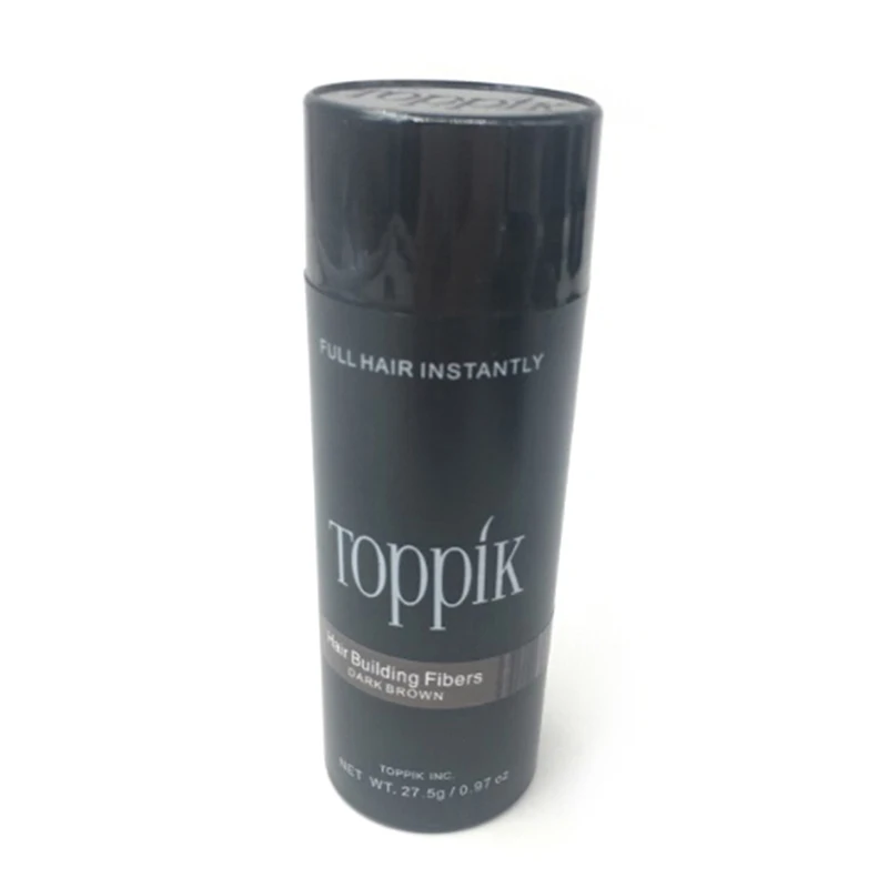 dark brown 1 бутылка для волос, кератиновые волокна для наращивания волос, порошок для выпадения волос, консилер для ухода за волосами, продукты для роста - Цвет: dark brown