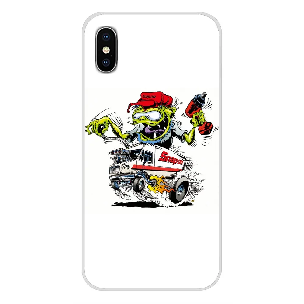 Аксессуары чехлы для телефонов Tales of the Rat Fink Samsung Galaxy S4 S5 MINI S6 S7 edge S8 S9 S10 Plus Note 3 4 5 8 9 |