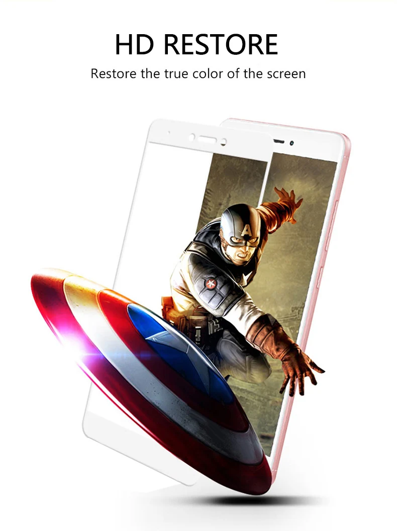 Полное покрытие из закаленного стекла для Xiaomi Redmi 4X 4A 3s для Redmi Note 5A prime 5Plus 3X Note 5 4 4X Защитная пленка для экрана