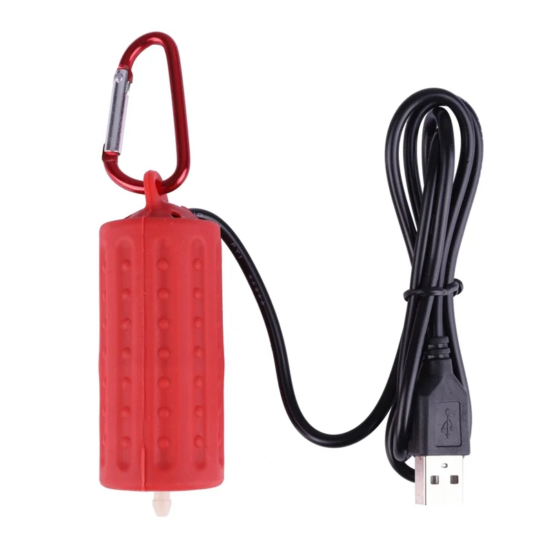 Рыболовный мини кислородный насос аквариумный аквариум бесшумный USB увеличение содержания кислорода насос