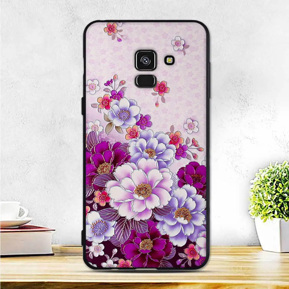 Чехол для Samsung Galaxy A8 2018 чехол A530 A530F задняя крышка мягкий из ТПУ чехол|Бамперы| |