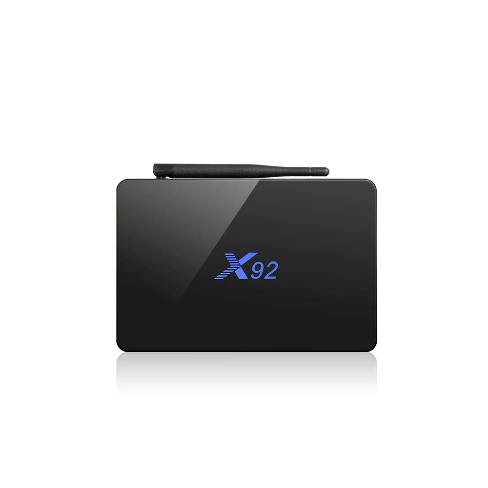Новый X92 Android 6.0 TV Box 2 ГБ RAM + 16 ROM Amlogic S912 ТВ коробка Octa-core 2.4 ГГц/5.8 ГГц BT CPU 5 Г Wi-Fi 4 К H.265