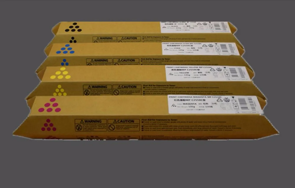 4pc new MP C2010 color toner cartridge compatible for ricoh MPC2030 2050 2550 Mpc2010 LD520C copier kit printer part kcmy | Компьютеры и