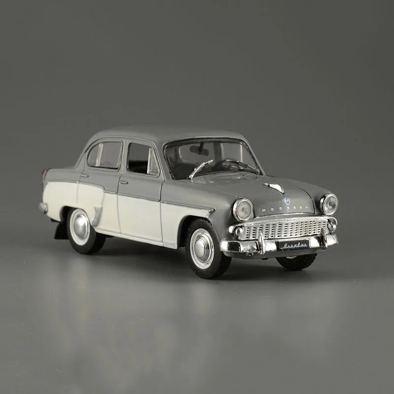 1/43 Moskvich 407 металлическая литая модель игрушечных машин сплав литой коллекционный автомобиль игрушечный автомобиль для детей