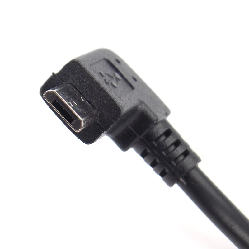 USB 2 0 Левый угол A папа 90 градусов микро левый M кабель для передачи данных #67594 |