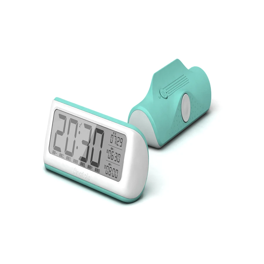 Пластиковые односторонние частные ЖК часы с повтором сигнала будильник