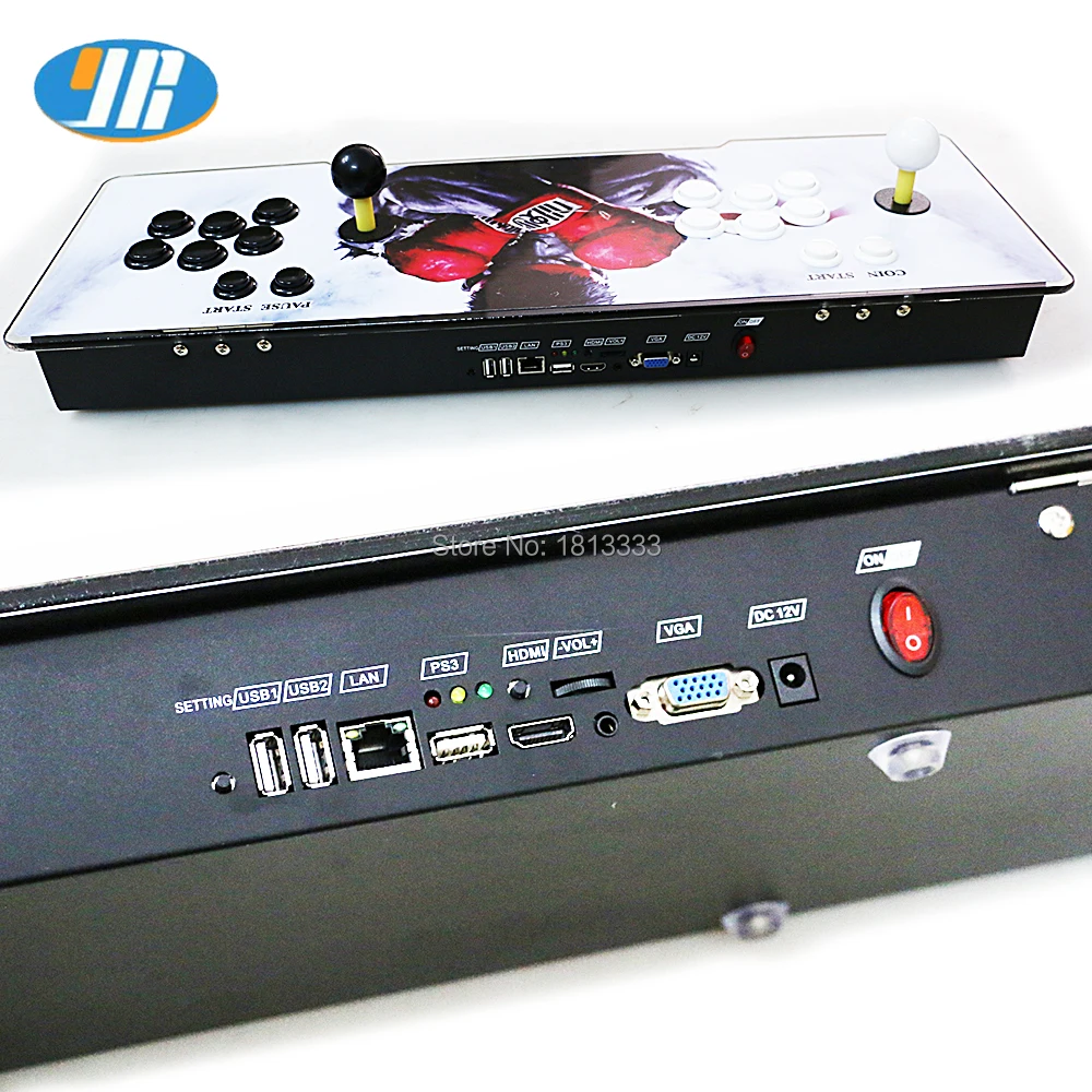 Новая аркадная консоль в 1 мульти игры HDMI ТВ консоль с USB к ПК PS3 контроллер корейский/английский/японский