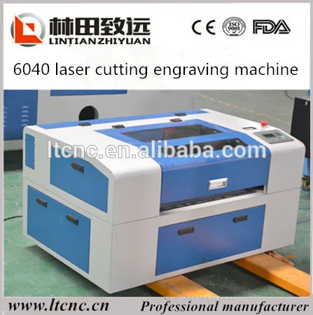 Малый размер 6040 Лазерная Гравировальная Машина для кожи бумаги platic оргстекла