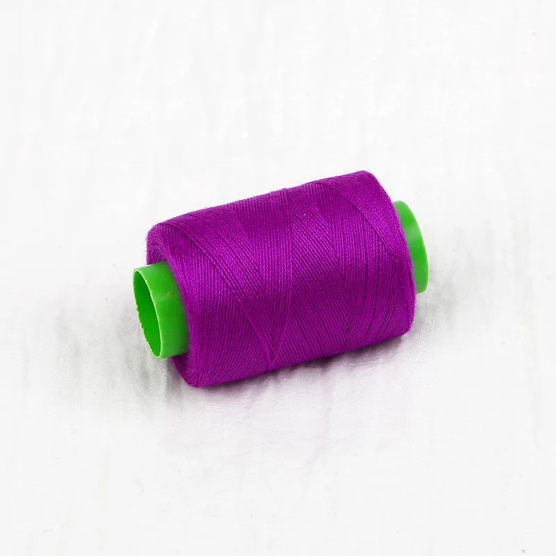 Purple 1 шт. высокопрочная хлопковая машинная вышивка швейные нитки для ручного шитья Ремесло патч рулевое колесо швейные принадлежности - Цвет: Purple
