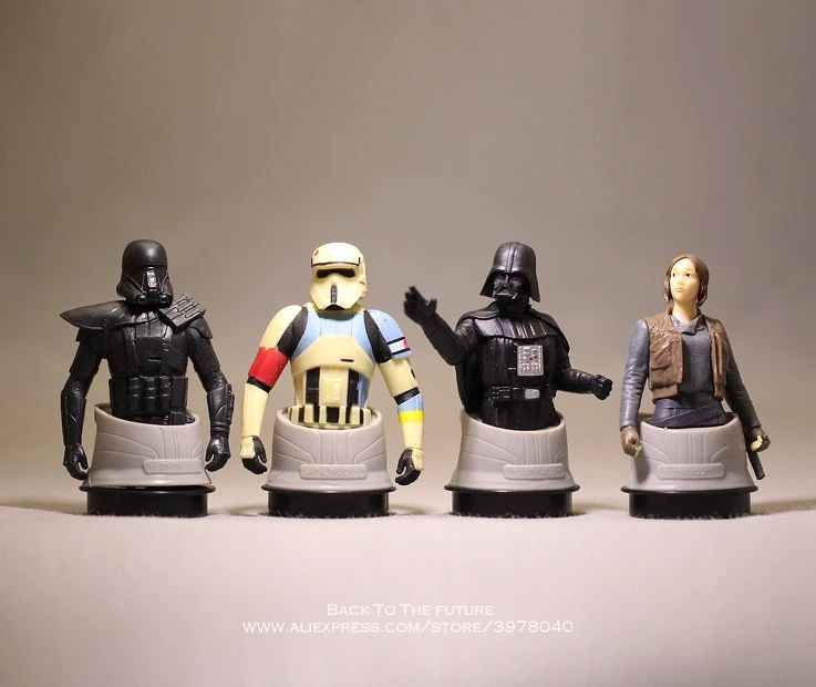 

Мини-кукла Disney «Звездные войны», экшн-фигурка средней длины 9 см, аниме декоративная коллекционная игрушка, модель, подарок для детей