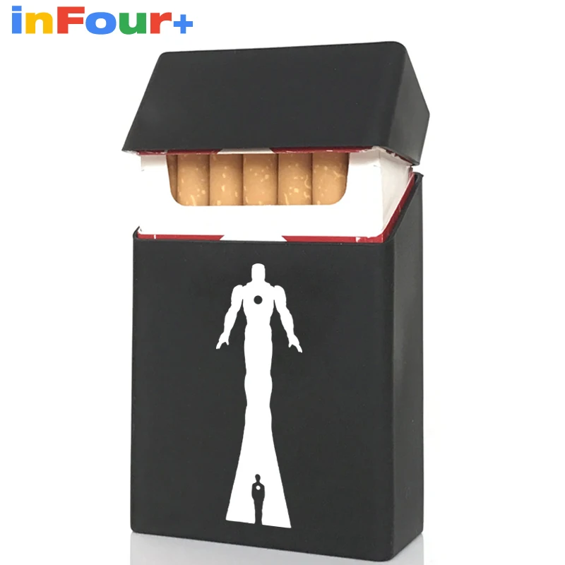 [Супер герой] девушка силиконовые портсигар силикона коробка леди 20 женские