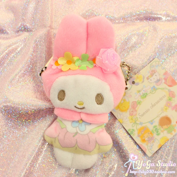 Милая игрушка My Melody Cinnamoroll пудинг Мультфильм собаки плюшевые мини портмоне для ребенка подарок 11 см