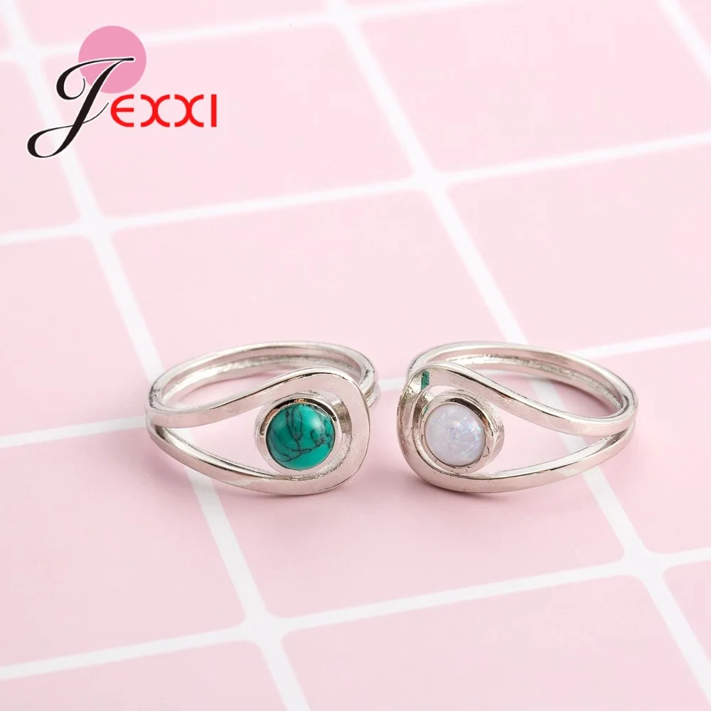 

Top Quality Classical Simple Opal Wedding Ring 925 Sterling Silver Jewelry For Wife/Lover Promotion Wholesale Women Belove